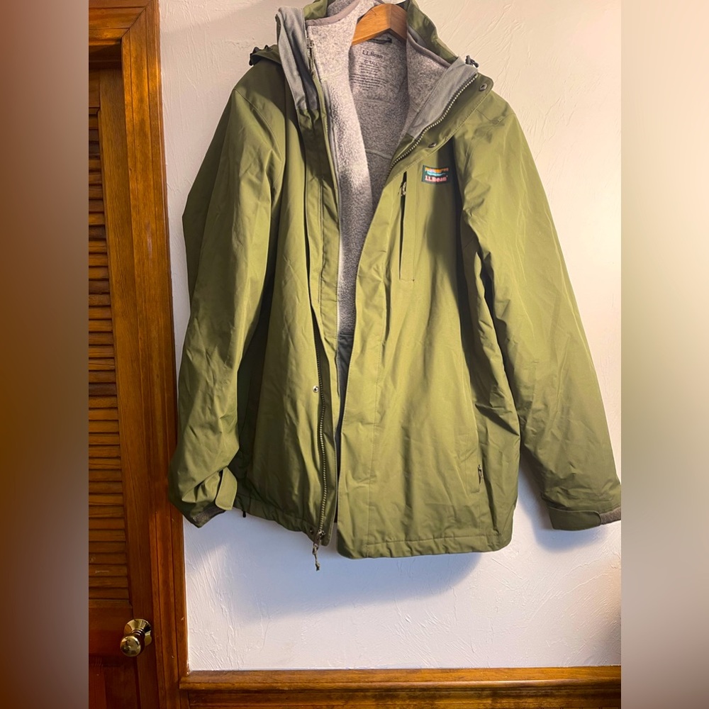 LL Bean 3 in 1 Jacket